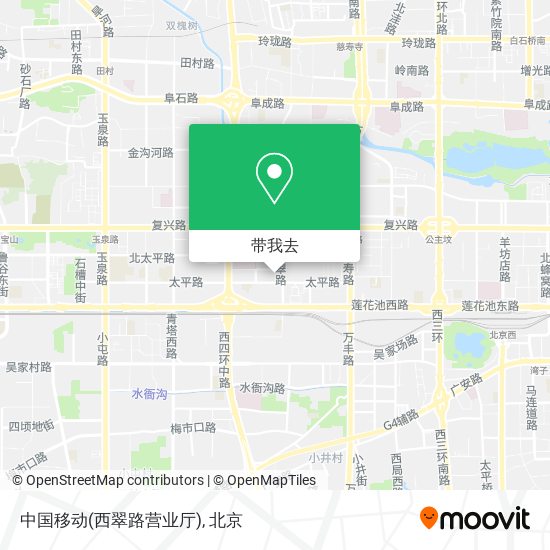 中国移动(西翠路营业厅)地图
