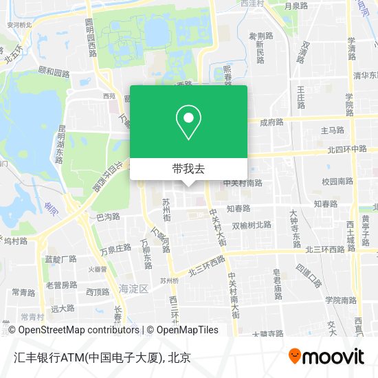 汇丰银行ATM(中国电子大厦)地图