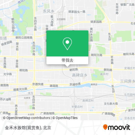 金禾水族馆(观赏鱼)地图