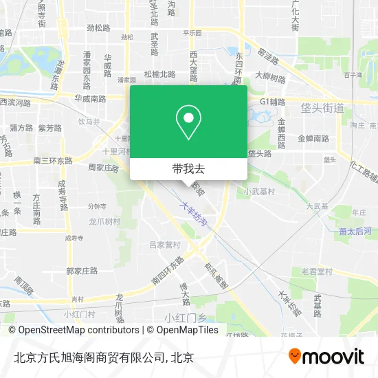 北京方氏旭海阁商贸有限公司地图