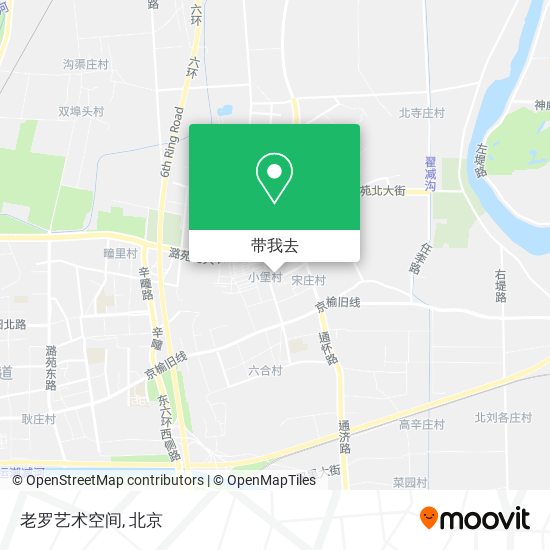 老罗艺术空间地图