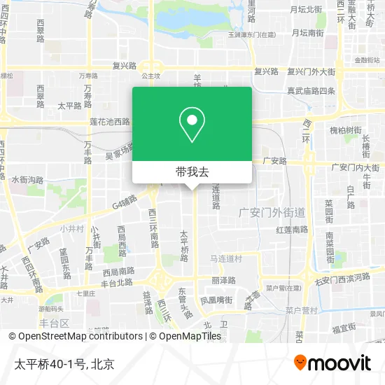 太平桥40-1号地图
