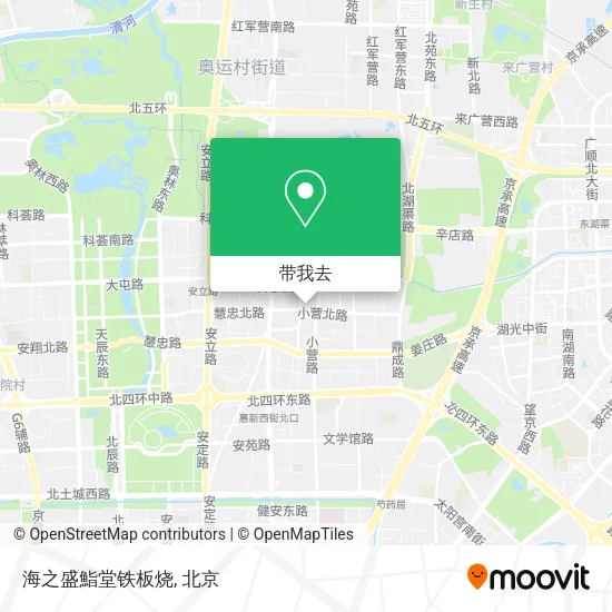 海之盛鮨堂铁板烧地图