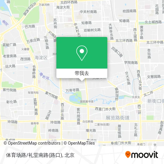 体育场路/礼堂南路(路口)地图