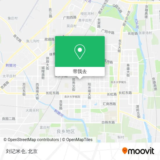 刘记米仓地图