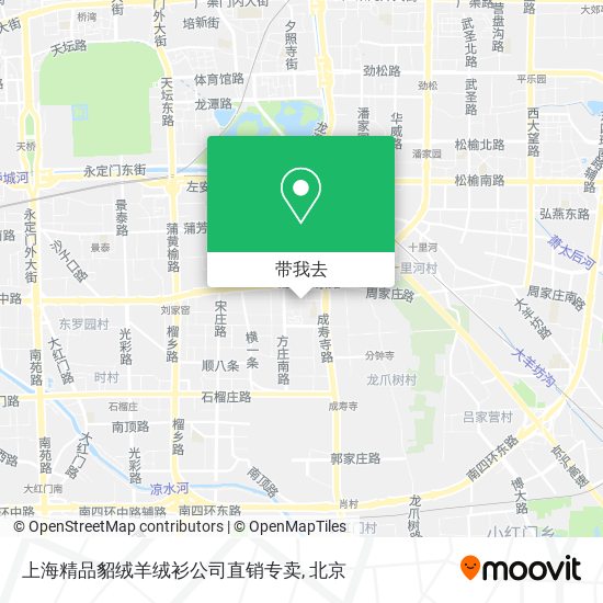 上海精品貂绒羊绒衫公司直销专卖地图