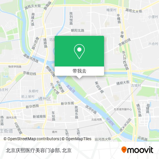 北京庆熙医疗美容门诊部地图