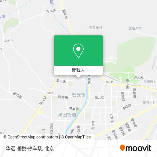 华远·澜悦-停车场地图
