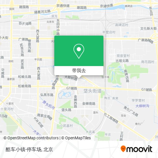 酷车小镇-停车场地图