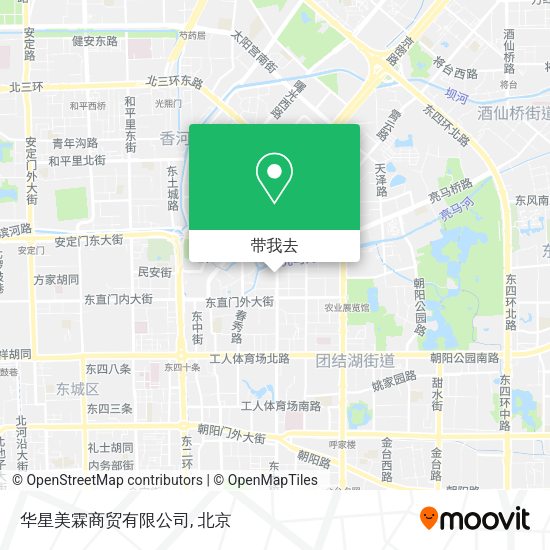 华星美霖商贸有限公司地图