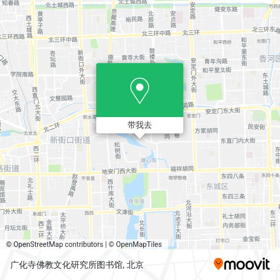广化寺佛教文化研究所图书馆地图