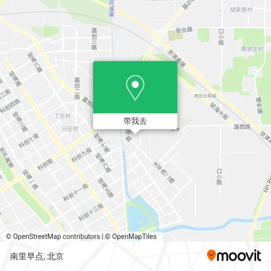 南里早点地图