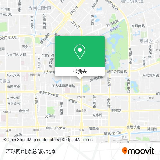 环球网(北京总部)地图