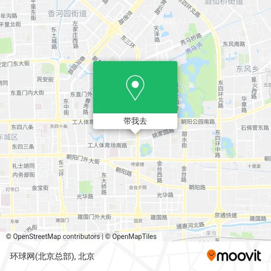 环球网(北京总部)地图