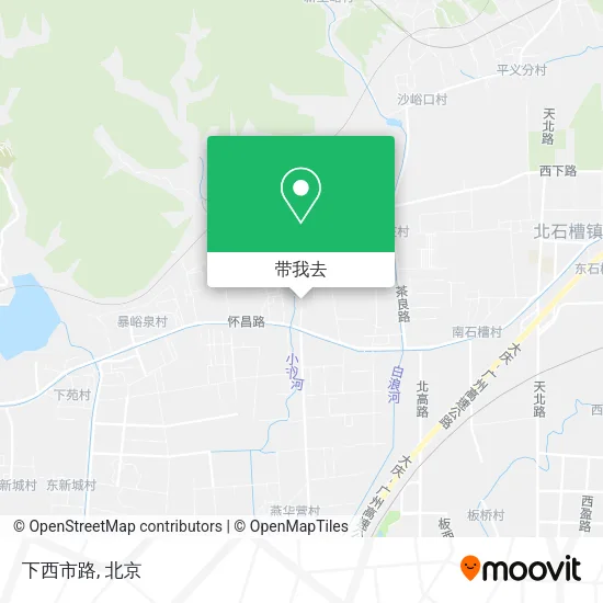下西市路地图