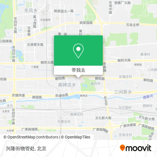 兴隆街物管处地图