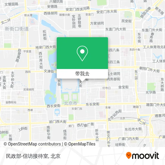 民政部-信访接待室地图
