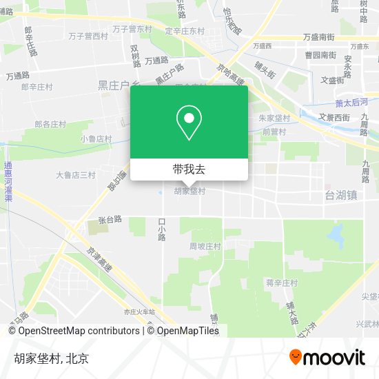 胡家垡村地图