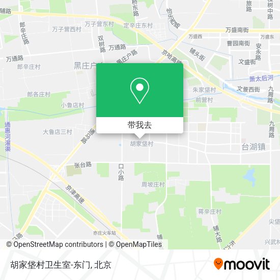 胡家垡村卫生室-东门地图