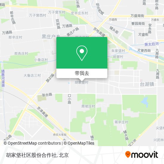 胡家垡社区股份合作社地图