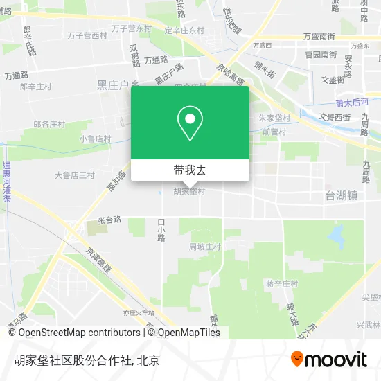 胡家垡社区股份合作社地图