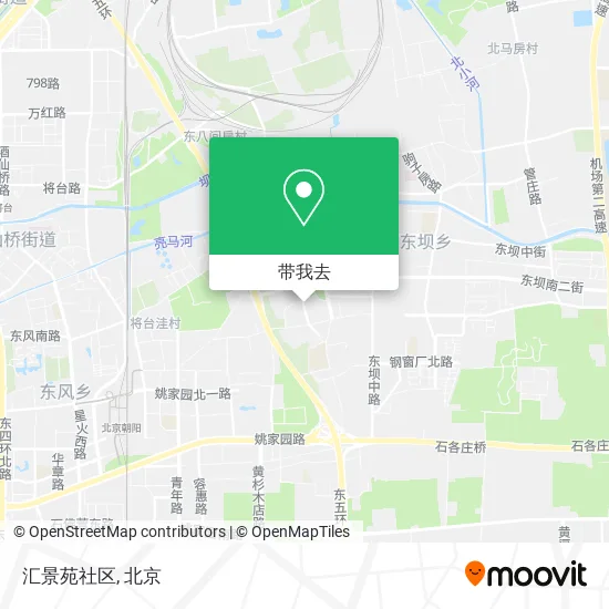 汇景苑社区地图