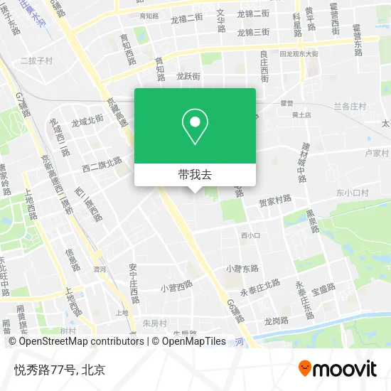 悦秀路77号地图