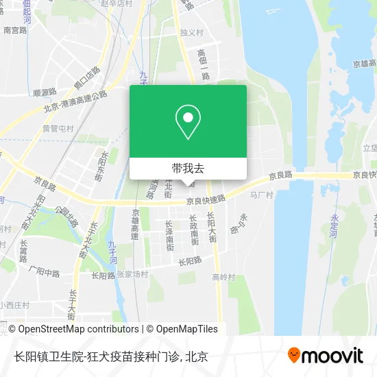 长阳镇卫生院-狂犬疫苗接种门诊地图