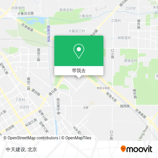 中天建设地图