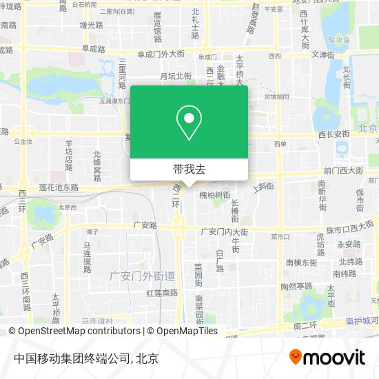 中国移动集团终端公司地图