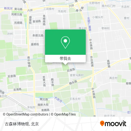 古森林博物馆地图