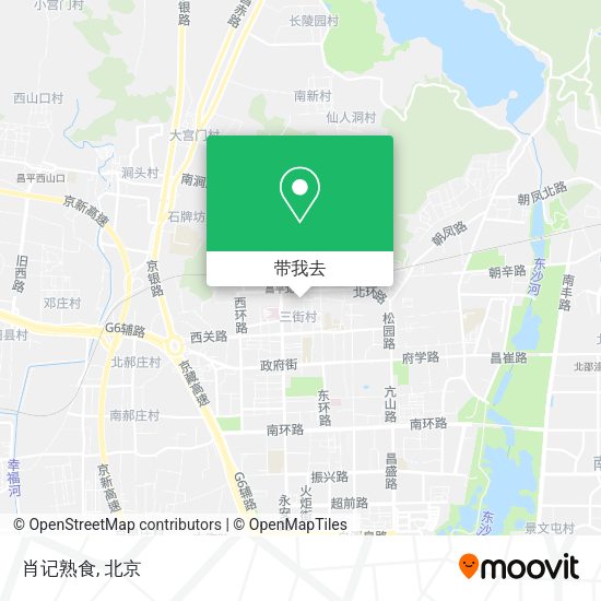 肖记熟食地图