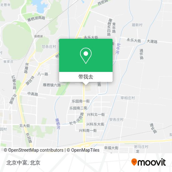 北京中富地图