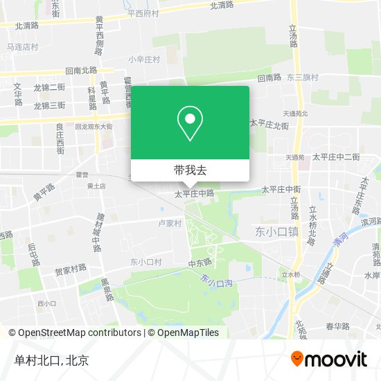 单村北口地图