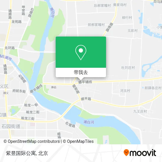 紫昱国际公寓地图