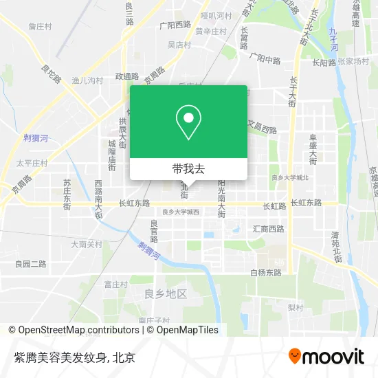 紫腾美容美发纹身地图