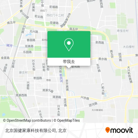 北京国健家康科技有限公司地图