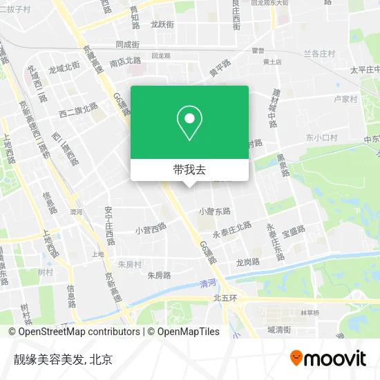 靓缘美容美发地图