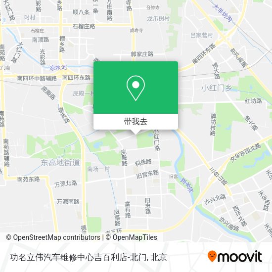 功名立伟汽车维修中心吉百利店-北门地图
