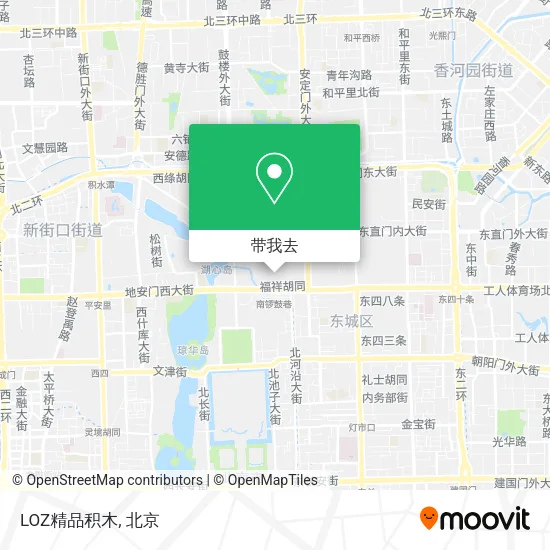 LOZ精品积木地图