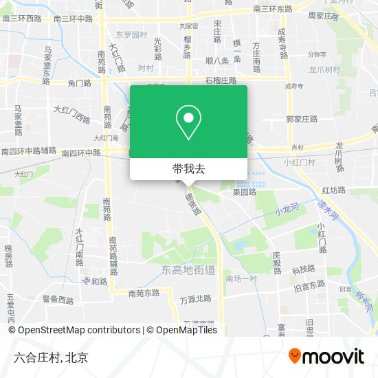 六合庄村地图