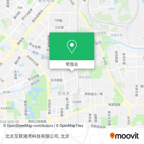 北京互联港湾科技有限公司地图