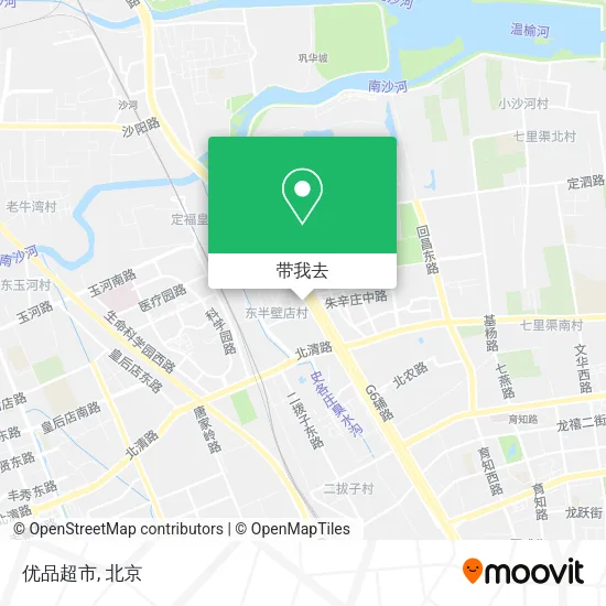 优品超市地图