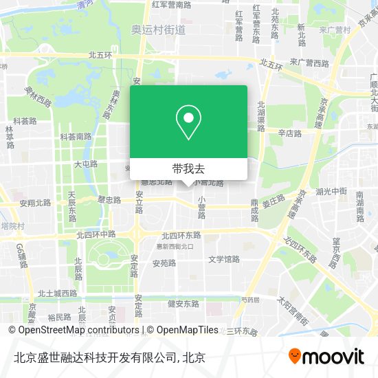 北京盛世融达科技开发有限公司地图