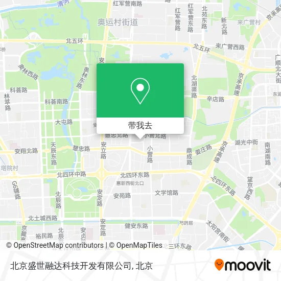 北京盛世融达科技开发有限公司地图
