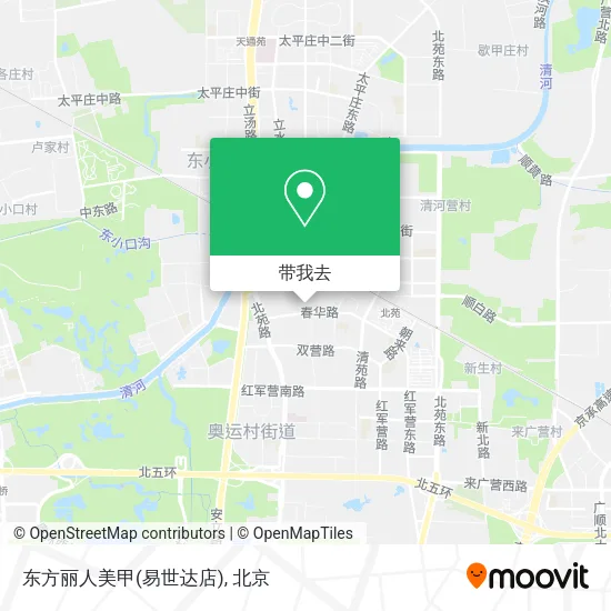东方丽人美甲(易世达店)地图