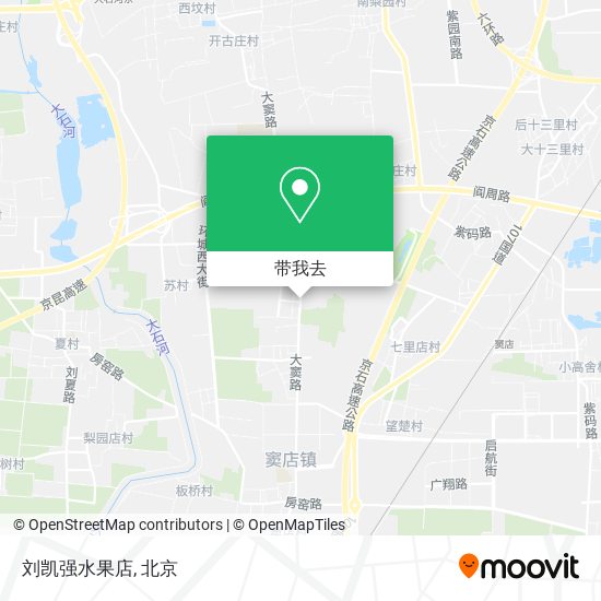 刘凯强水果店地图