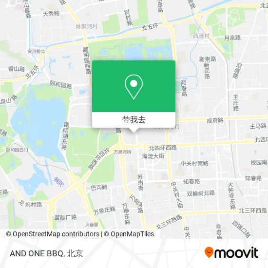 AND ONE BBQ地图
