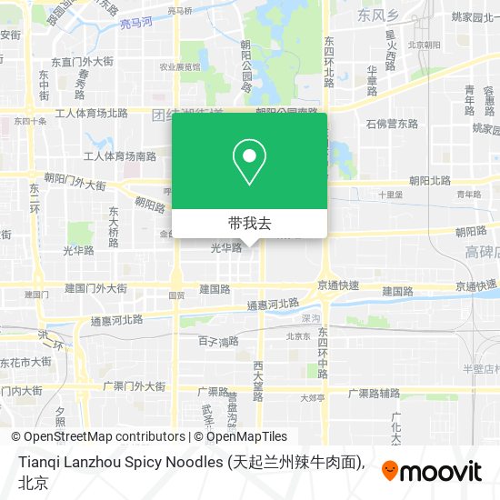 Tianqi Lanzhou Spicy Noodles (天起兰州辣牛肉面)地图