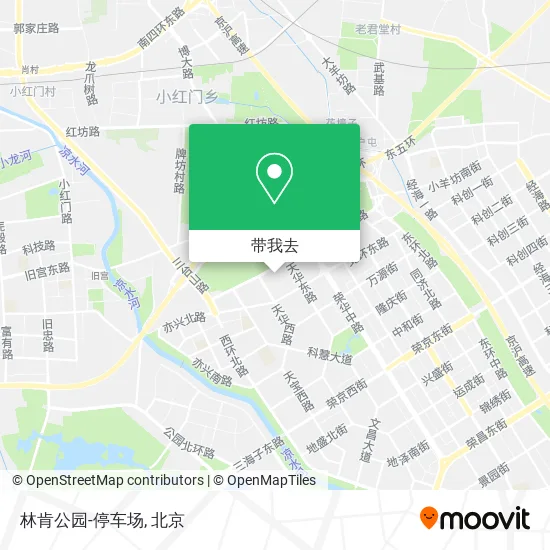 林肯公园-停车场地图